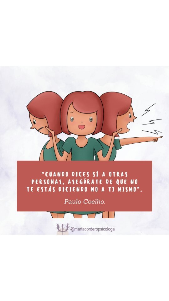 La asertividad se puede definir como la capacidad de defender tus derechos a la vez que respetas los derechos de los demás. Y dentro de esos derechos tenemos derecho a decir no.
Quizás es uno de los derechos que más nos cuesta cumplir. Cuando nos piden un favor, nos proponen un plan que no nos apetece, priorizarnos y decir no puede parecer un mundo.
A veces nos excusamos diciendo… no me importa, tampoco me cuesta tanto… pero cuando empiezas a llenar tu vida de sies y no eres capaz de priorizarte en ningún momento tu autoestima empieza a tambalear.
Es cierto que puede parecer difícil aprender a decir que no, pero no te pidas empezar por la cima y decir no a algo que te genere mucha ansiedad. Empieza esta semana con algo pequeño, un no a algo que creas que a la otra persona prácticamente no le afecta y vé poco a poco enfrentándote a esos no.
Y tú, ¿a qué le vas a decir que no esta semana? ❤️🩹
#estiloscomunicativos #asertividad #pasivo #agresivo #pasivoagresivo #psicología #psicologa #terapia #terapiaonline #terapiadesdecasa #psicologa #soypsicologa #psico #psicología #saludmental #terapeutico #psicologo