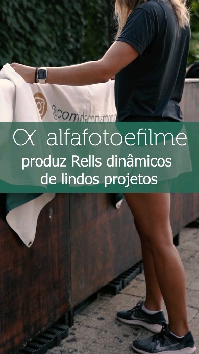 Uma maravilhosa ferramenta de comunicação, publicidade e marketing são os Rells dinâmicos.
Veja esse que fizemos para essa ONG linda que arrecada doações para compra de cestas básicas e faz a distribuição para a comunidade carentes.
Nos chame para seu evento😉👍