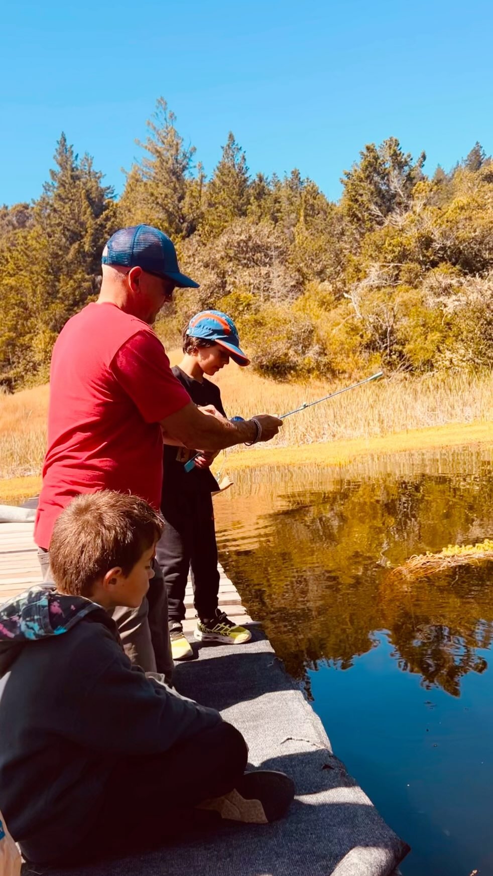 School is officially out! What Summer plans do you have ? Our pack will be fishing in August 🐟