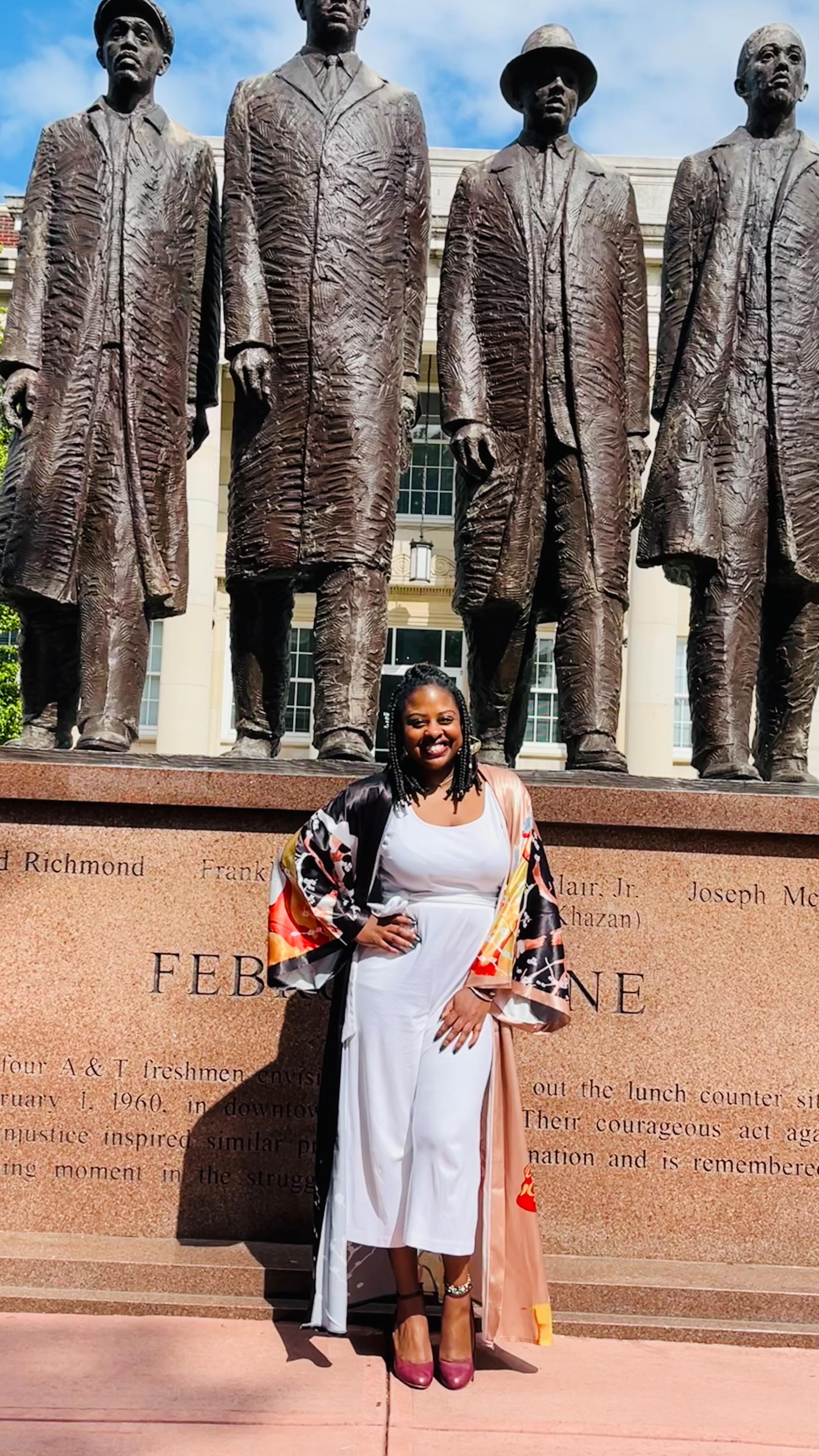 i had the most beautiful time facilitating a soundbath + music meditation session at the women’s wellness: building a community of support event at @ncatsuaggies. special thanks to dr. stephanie luster-teasley, dean of the college of engineering, for inviting me and taking such good care of me as #aggiesdo! i throughly enjoyed holding space for you ladies! 💙💛