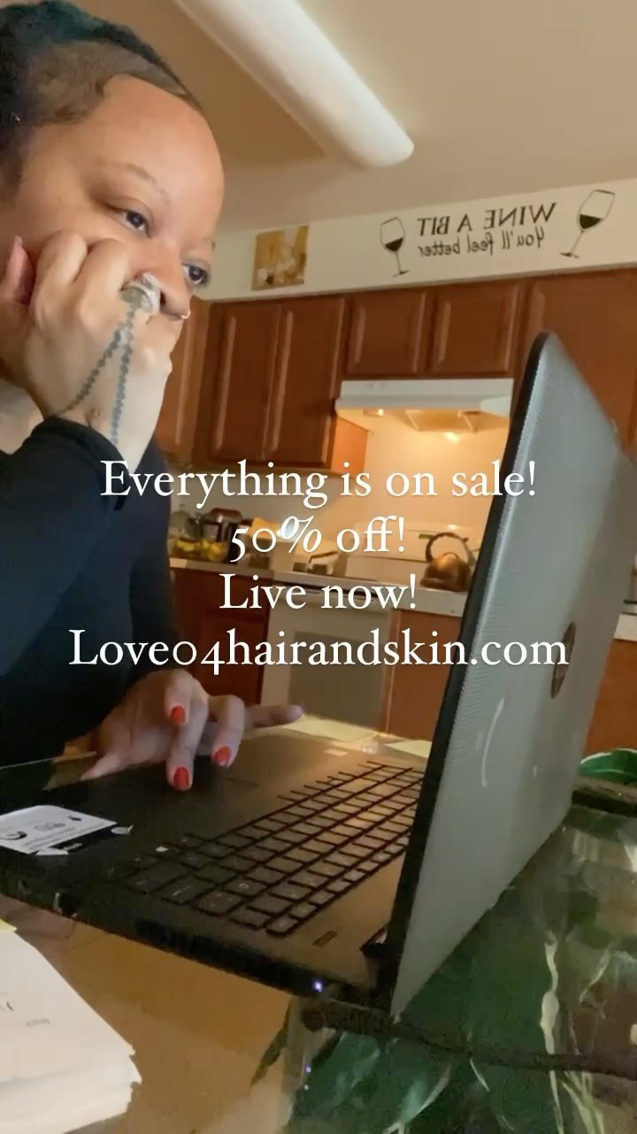 50% off every hair product online! Organic hair and skin care! Handcrafted! Made with the best ingredients! Love04hairandskin.com