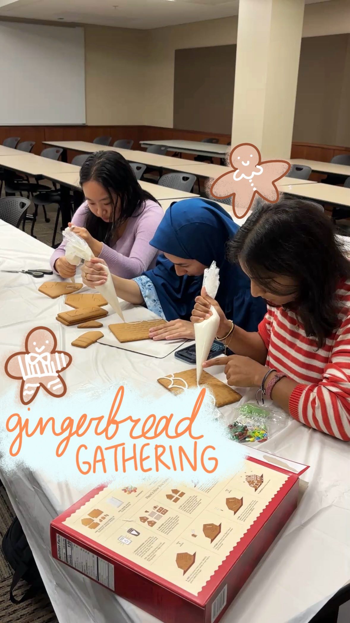 Big thanks to those who joined us for our Gingerbread Gathering social! 🍭Each house had so much character and charm!! 👏 Looking forward to making more great memories in the future 🤍