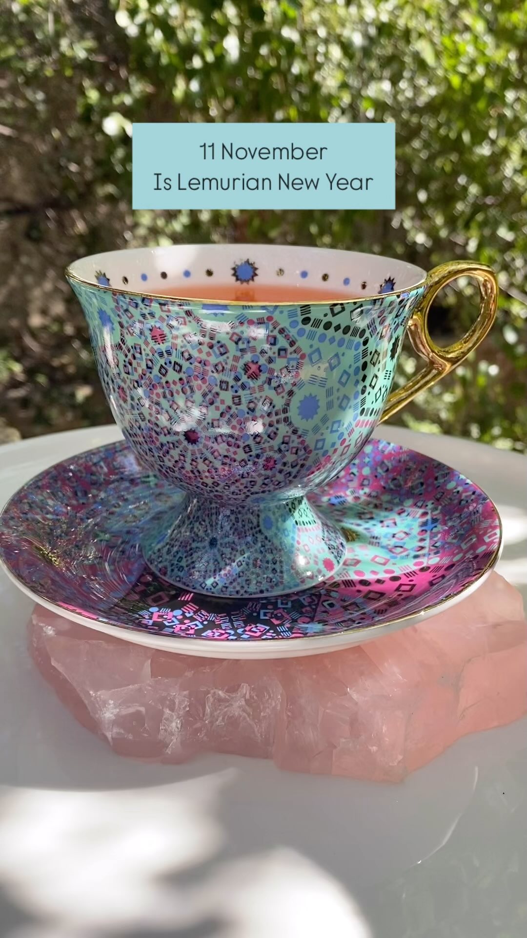 Monday 11 November is 11-11, Lemurian New Year.
As with the traditional Calendar Year, a common ritual/practice is to set an intention for the year. 11-11 is a great day to set an energetic direction for yourself for the New Year.
Sit with your tea and write your intentions for the year. If you could see yourself in a year’s time, what would be different?
#lemuria #1111 #lemuriannewyear #rituals #tearitual #intention #ritualtea #mindfulcupoftea #spiritualitea #lemurianhealer #connectwithlemuria