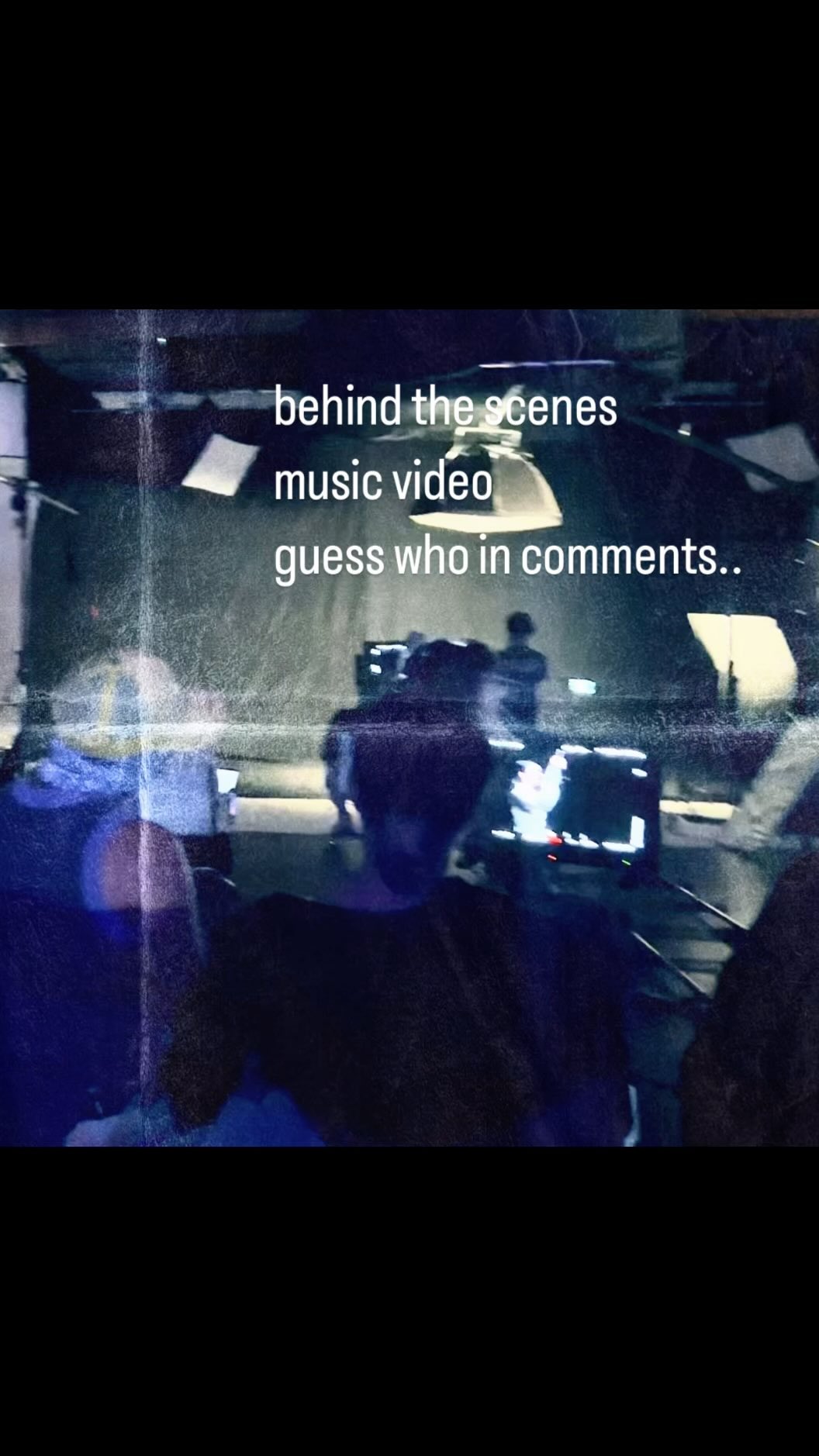 Behind the scenes Stage 2 at LightSpace Studios guess who it is in the comments