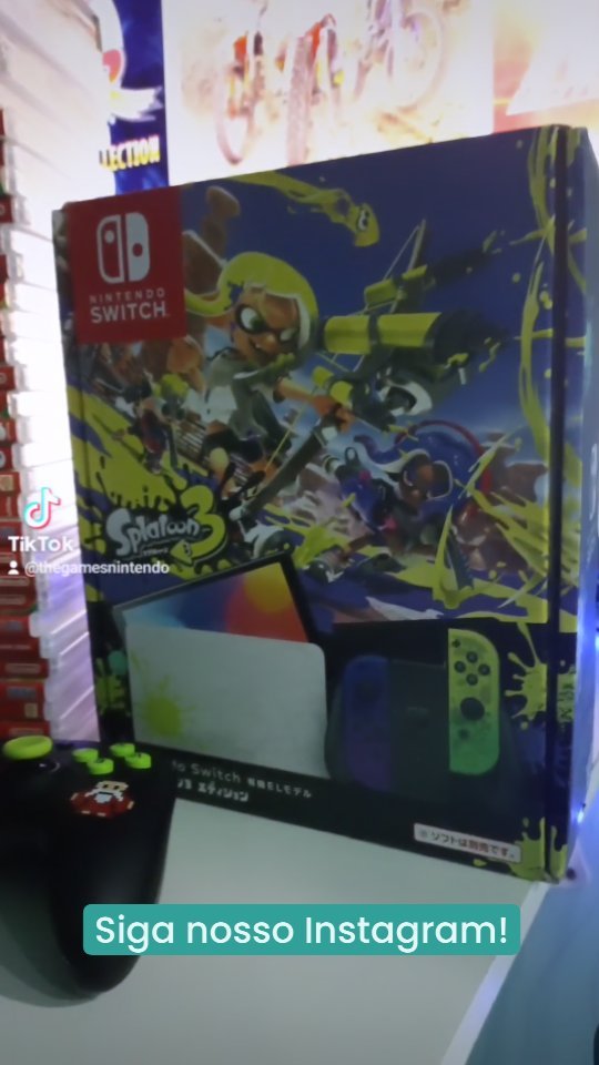 Nintendo Switch Oled é o melhor console da geração e o mais lindo 😍❤️ #nintendoswitch #nintendoswitcholed
#nintendo