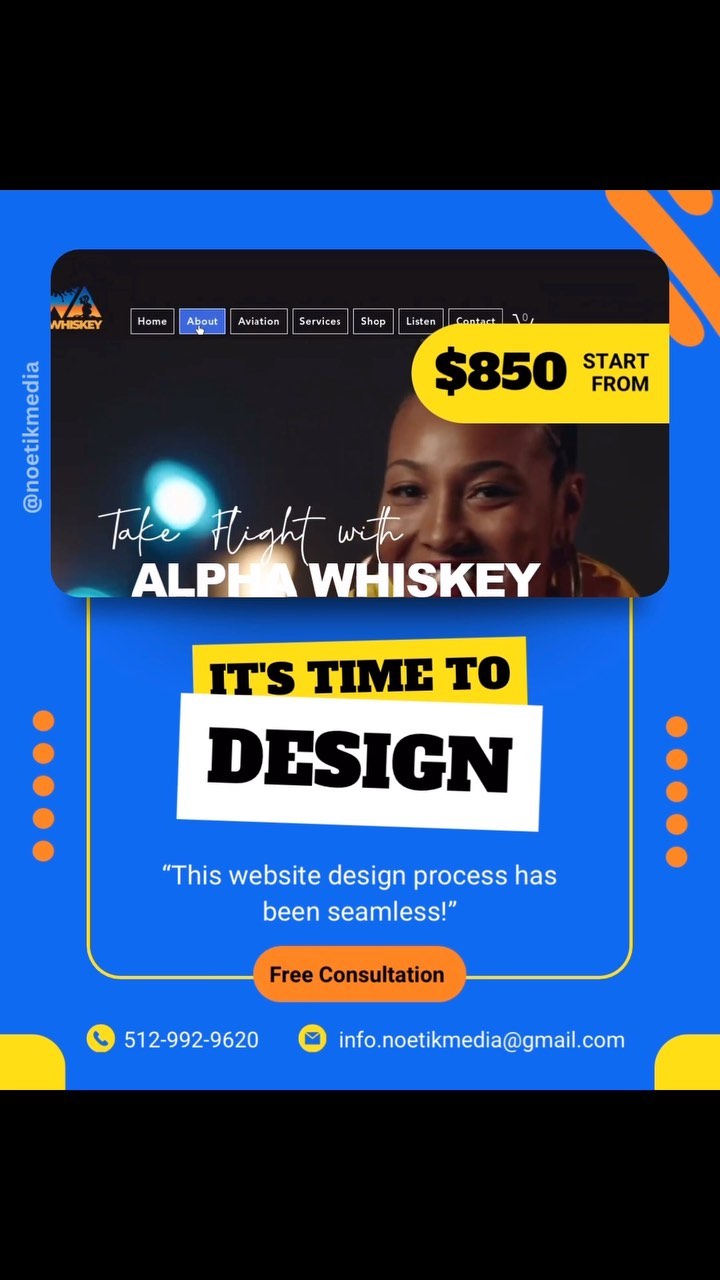 Are you ready to elevate your brand?😎✈️🔥
Get a FREE quote — Click the link in my bio
Schedule your consultation ✨
📍www.alphawhiskey.com ♑️ @djalphawhiskey
•
•
•
#webdesigner #website #viral #digitalmarketing #promoteyourbusiness #blackownedbusiness #blackdesigners #alphawhiskey #djalphawhiskey #memphistennessee #digitalnomad #noetikmedia #noetikmediaservices #graphicdesign #digitalpresence #SEO #googlebusiness #bookingonline