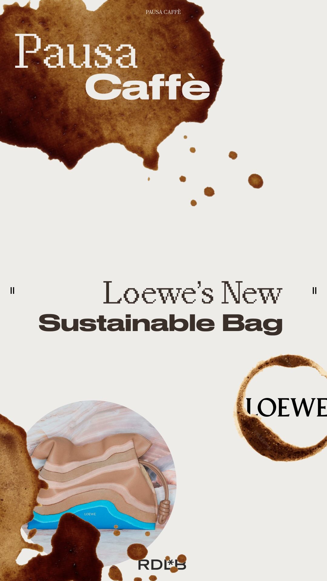 🌎 When it comes to sustainability we all want to make a better job. In these latest years being green ♻️ is always a winning choice, both for your brand and the planet! In today’s Pausa Caffè Capsule we explore how Loewe managed to be sustainable by sparing some materials.
If you want to learn more about marketing and branding insights visit us at rdlb.nyc at the link in our bio @rdlb.agency 
#RDLBAgency #PausaCaffè #BrandStorytelling #MarketingStrategy #Branding #Communication #Marketing #Branding #Loewe #sustainability #fashion