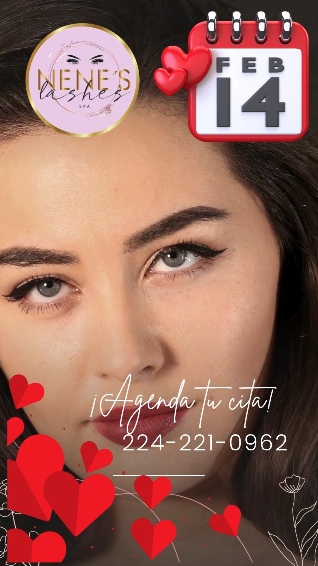 💖✨ Este mes del amor, resalta tu mirada con Nene’s Lashes Spa ✨💖
Luce espectacular con unas pestañas que realcen tu belleza natural. Tenemos una gran variedad de estilos y te ayudamos a elegir el que mejor se adapte a ti. 💕
📅 Agenda tu cita hoy mismo y enamórate de tu nueva mirada. ¡Porque tus ojos merecen brillar! ✨
📍 Llámanos al 224-221-0962 y reserva tu espacio.
#PestañasPerfectas #MesDelAmor #NenesLashesSpa #LuceEspectacular #BeautyLashes #CitaYa
