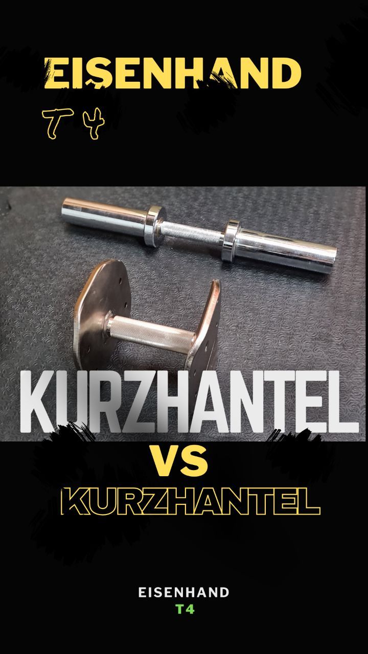 T4 vs. Kurzhantel – Hier geht es nicht um besser oder schlechter. Alle Kurzhantelarten haben ihre Vorteile. Es kommt immer darauf an, worauf du deinen Fokus legst. Für mich ist etwas unverständlich: Diese Art von Kurzhantel ist immer drehbar und setzt immer auf einen 28mm Griff. Beide Eigenschaften sind bei einer Langhantel sehr wichtig, aber bei einer Kurzhantel verbessern sie nicht das Handling.
#kurzhantel #bodybuilding #powerlifting
#Training #homegym #kompakthantel #krafttraining #kurzhanteltraining #fitwerden #trainingzuhause #Hanteln
#eisenhand