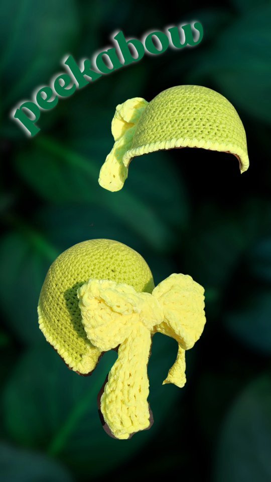 Peekabow is the first hat in my kid collection 😍 it will be available soon
#crochetersofinstagram #crochet #croche #crochetfashion #crochethat #crochetinspo #instacrochet #crochetdesigner #crochetbrand #crochetartist #reels #explore