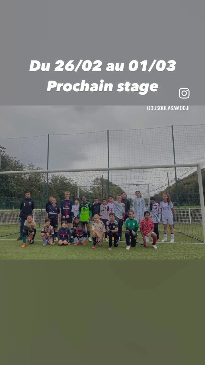 Stage vacances inscrivez vous vite ⚽️⚽️⚽️#samodjifootball #samodjisportstage #foot68 #stageperfectionnementtechnique #stageperfectionnementfootball