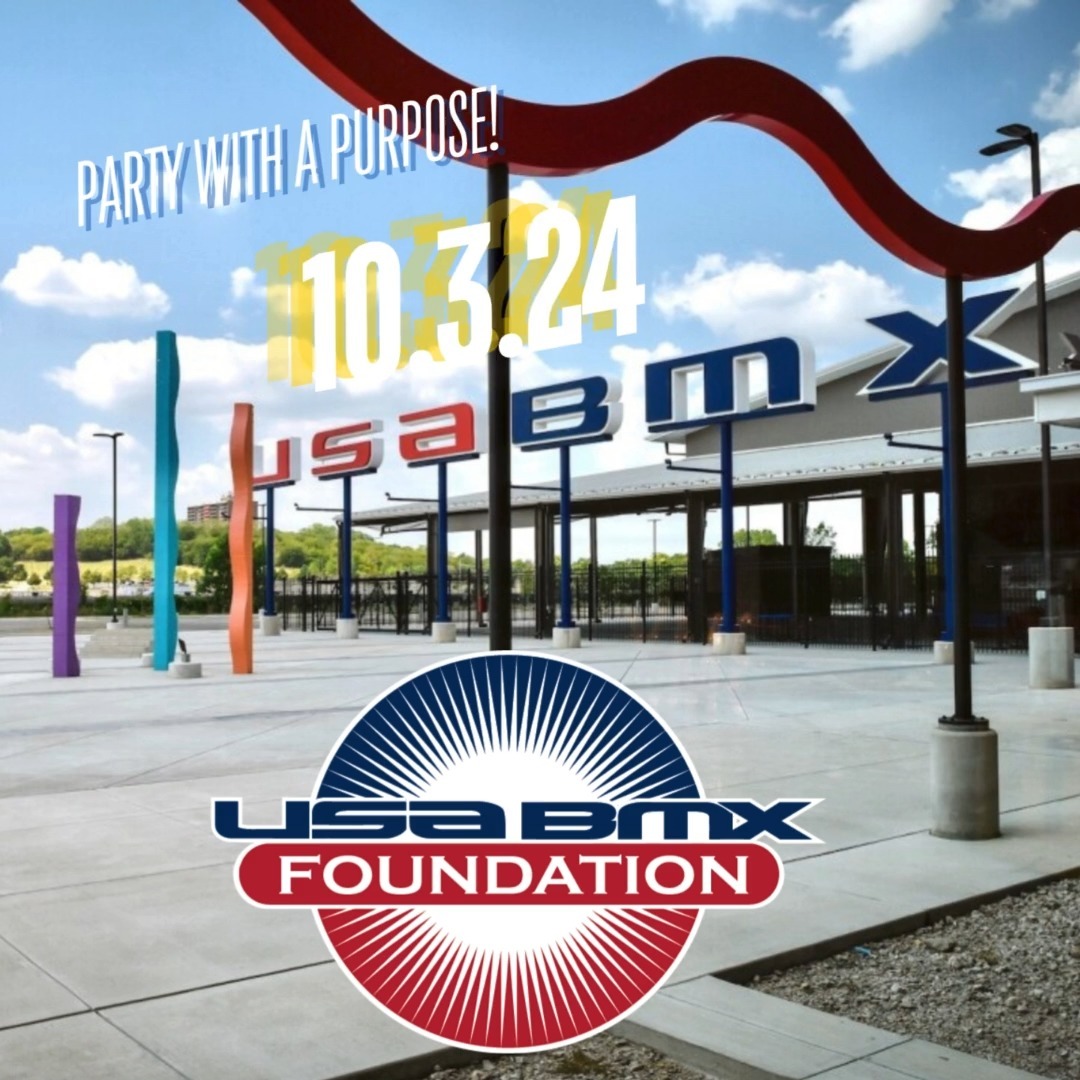 Be a part of the change~ Make a difference in a childs life! Secure your table sponsorship today~ Food, fun, and amazing auction lots, for a wonderful cause! 10.3.24 Visit: www.usabmxfoundation.org
#usabmx #usabmxfoundation #usabmx #bmxtulsa #tulsa #partywithapurpose #bmxfreestyle