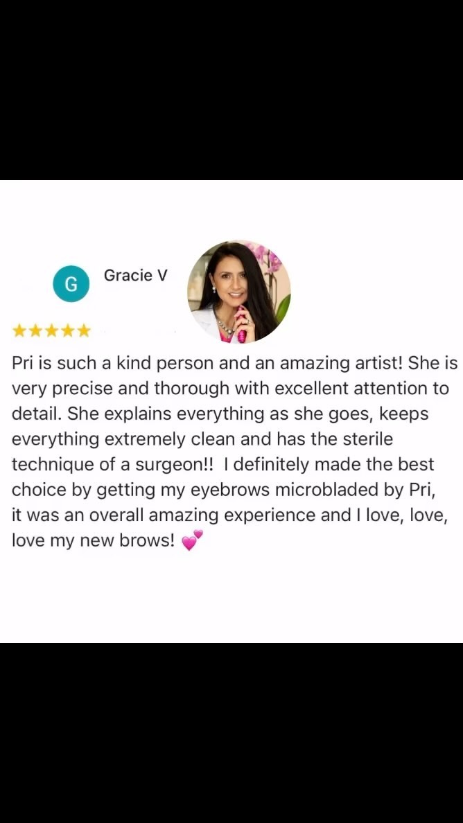 ☎️+1 (772) 999-4443
👉- Eyebrow Microblading by Prí
📫51 Royal Palm Pointe
📬Vero Beach, FL
⭐️⭐️⭐️⭐️⭐️This is why I love what I do!!
Thank you so
much for your beautiful ~ 5 Stars ~ review!
It just makes our day getting lovely reviews like this from our clients.
🔥Clients satisfaction is so importance to us and we pride ourselves on giving a high quality service.🔥
#verobeach #microbladingverobeach
#@DigitalMicroblading #microbladingsebastian #sebastian #microbladingorchidisland #orchidisland #Microbladingdfortpierce #fortpierce #microblading #eyebrows #MicrobladinNano #microbladingportstlucie #stlucie #eyebrowmicroblading #eyebrowtattoo #eyebrowshaping #microbladingartist #eyebrowsonfleek #pmubrows #pmuartist #micropigmentation #micropigmentacao #sobrancwlhafioafio #micropigmentadora
#microbladingfioafio #sobrancelhasfioafio3d
#eyebrowMicrobladingbypri