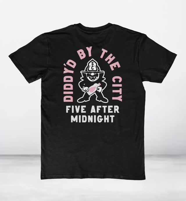 The people have spoken. A small run of diddy shirts will be available to preorder starting Friday June 6th. Stay on the lookout. #saltcity #ghettofireman #5after
