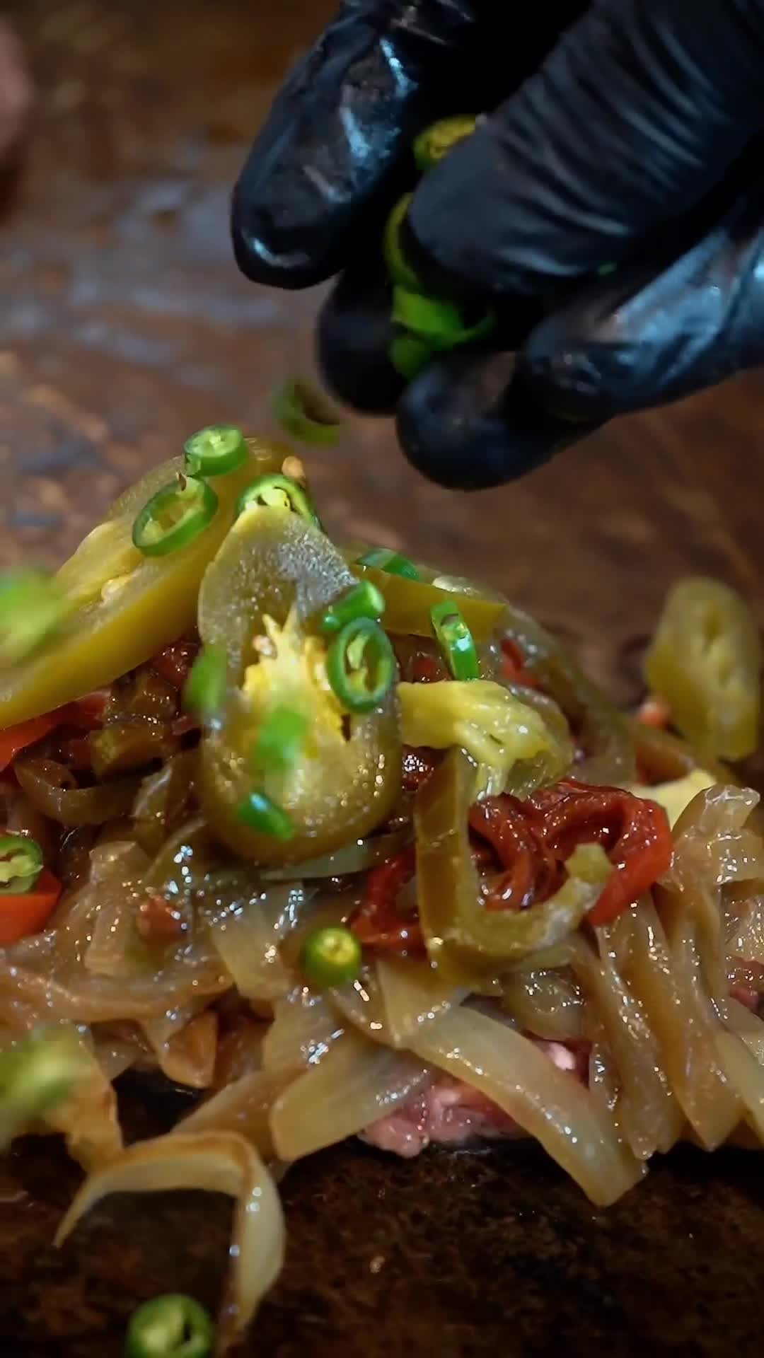 No shortcuts... Just full on flavour and fire... Spicy Hotdog in the making! ๐ญ๐ถ๏ธโ
โ