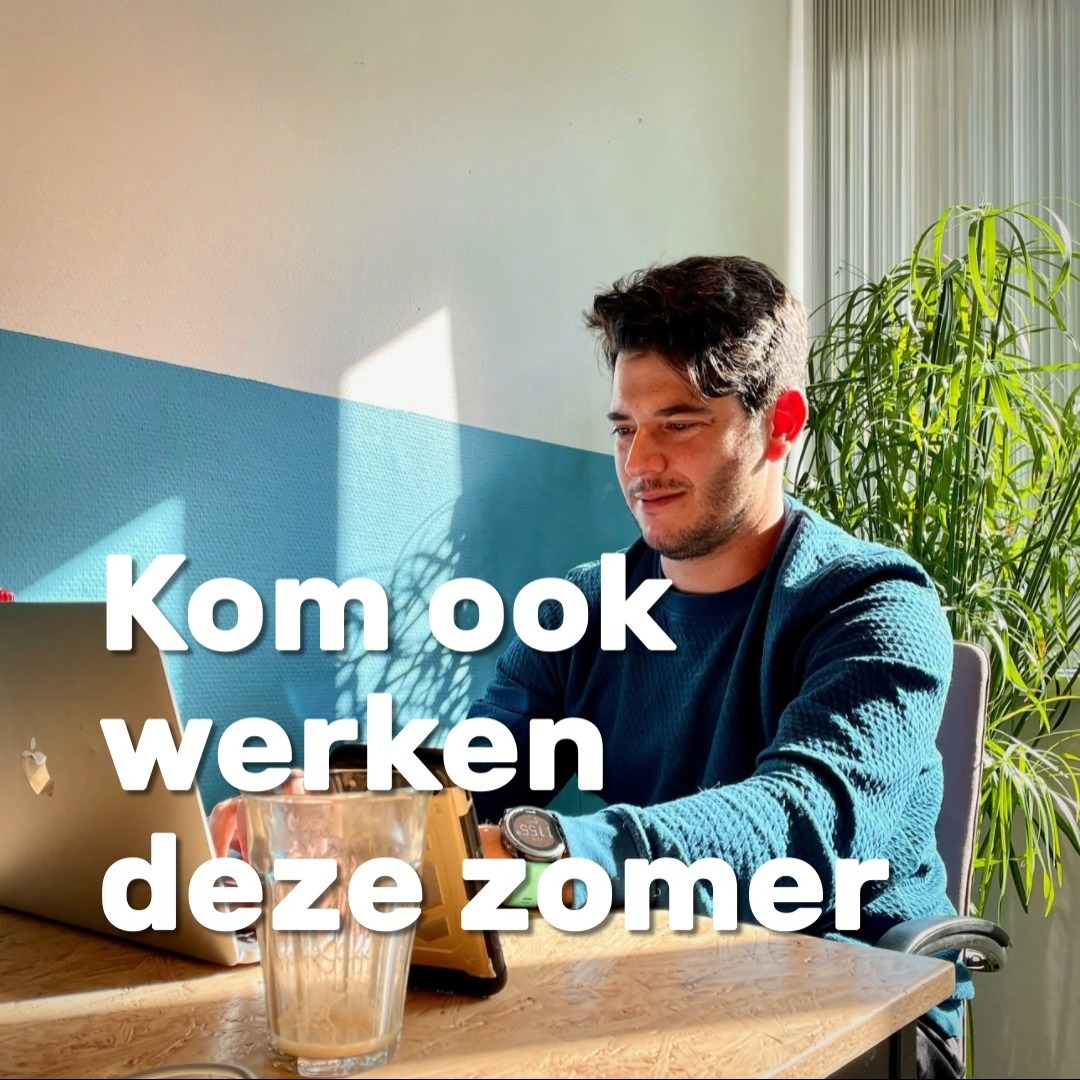 Probeer de Werkplek in de zomer 5 dagen voor 29 euro (excl. btw)*
Je mag deze 5 dagen verspreiden over 2 maanden, daarna stopt het abonnement vanzelf.
Bovendien betaal je GEEN inschrijfkosten!
Boek een rondleiding en vul promocode JULIACTIE in.
*Deze actie is geldig t/m 31 juli.