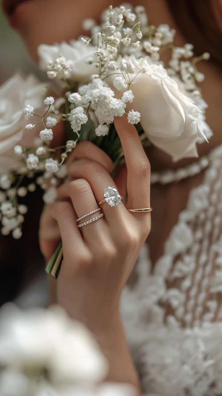 Round Brilliant Shape might be most popular, but I think Oval Diamonds really make my heart skip a beat ✨