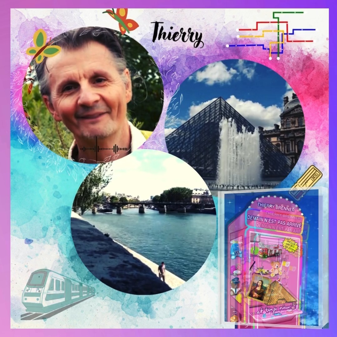 Quand tu comprends qu'en tant qu'auteur du roman « Demain n’est pas arrivé » je joue mon propre rôle au sein même de cette histoire, tout en tentant d’écrire la mienne, tu te dis qu’on est pas rendu. Moi non plus ! 😁
Le pitch
Thierry Brenner, écrivain à l'humour mordant, voit son quotidien basculer lorsque Manon Pommeraye, héroïne d’un de ses précédents romans « Elle est Lui » l'entraîne malgré lui dans une aventure improbable au travers le temps. Résultat : il se retrouve contraint de jongler entre poursuivre son manuscrit et mener avec elle une enquête aussi palpitante que risible. Entre un célèbre tableau changeant de forme, une mystérieuse New-Yorkaise, une élection papale et Mona Lisa, il devra se frayer un chemin dans un labyrinthe de mystères. Problème, l’homme de plume est maladroit, inadapté, inquiet, peureux, et atteint de crétinisme avancé. Et encore ce ne sont là que ses qualités. Il peine à suivre le rythme effréné imposé par la jeune femme. Mais peut-on refuser une aventure qu'on a pas encore écrite ? Et surtout, Demain arrivera-t’il vraiment ?
#video #personnage #roman #demainnestpasarrivé #deepcomedy thierrybrenner.com