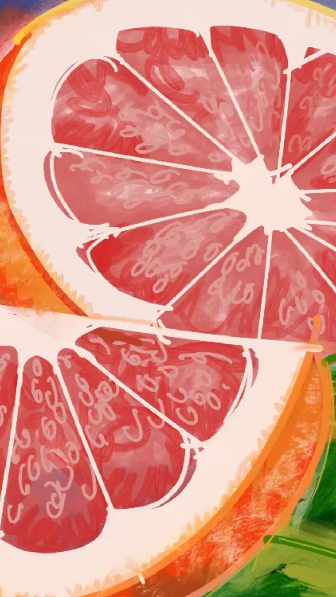 Day 2: Today’s theme = Grapefruit! Have been on a mission to track down Lo-Fi Brand Aperitifs Gentian Amaro to make a Pink Highball. Mission: Accomplished! Thank goodness for local @hiloliquor in Culver City! #dailydoodle #digitalart #procreate #staycation #culvercity #atomichabits