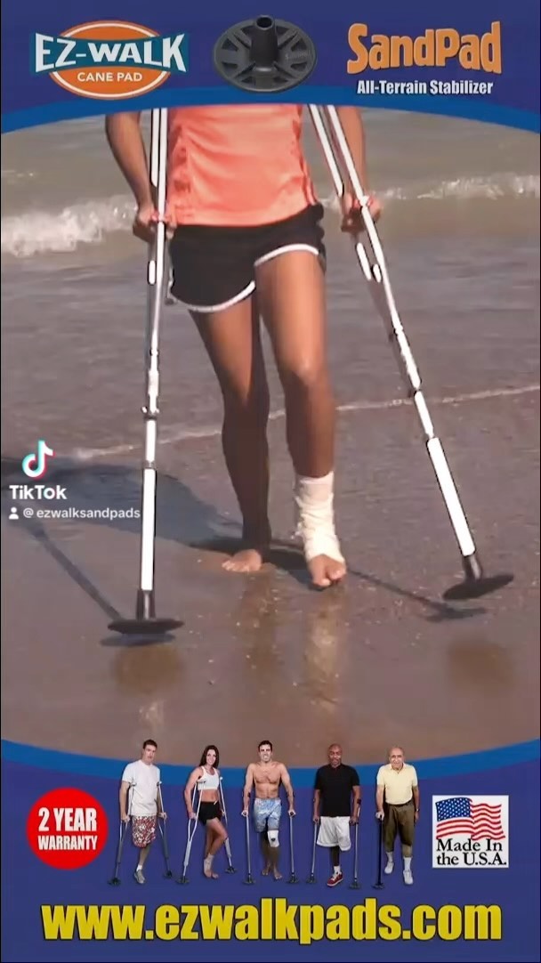 Shop Early with 20% Off through November 25th! Makes a great gift for the Cane or Crutch User in your life!
www.ezwalkpads.com
#blackfriday
#holidaysale
#senior
#seniors
#seniorcitizens
#cruises
#vacation
#walkingstick
#walkingsticks
#walkingcane
#health
#leisure
#support
#cane
#canes
#crutch
#crutches
#injury
#disability
#travelandleisure
#amputee
#brokenleg
#disabilitytravel
#disabilitysports
#disabilitylife
#crutcheslife
#handicap
#handicapped
#sports
