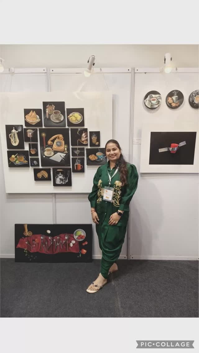 “They said, ‘Chai theme nahi chalegi… kuch aur banao!’ ☕🚫
But at the exhibition— ‘Wah! Yeh toh ekdum kadak hai!’ 🤩🎨
Bas, life ka funda bhi yahi hai—apni chai aur apna art, dono apne style mein banao… appreciation apne aap mil jaayegi! ☕❤️
#ChaiPeCharcha #KadakArt #indiaartfestival #FromNahiChalegaToWahWah” #wahtaj #createandinspire