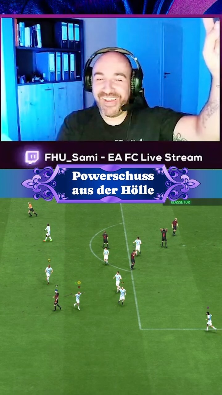 Einfach ein richtig dreckiges Ding 😂 #powershot #twitchstreamer #twitch #eafc #eafc24 #fyp #esports #esportsforall #instagamer #eafc24goals #viral #fypシ゚viral #whatagoal #eafcgoals #elitedivision #eafc24proclubs