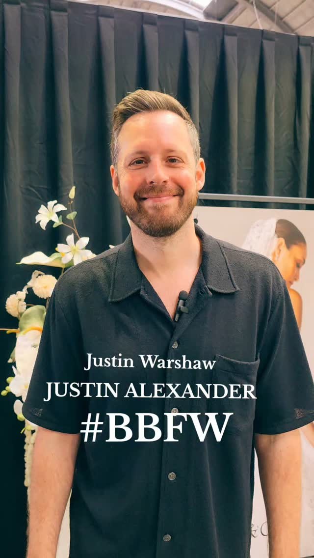We caught up with Justin Warshaw, CEO & Creative Director of Justin Alexander, on the final day of BBFW. Here is what he had to say... 
What a great close to a week celebrating innovation, elegance, and the future of bridal fashion! stay tuned for more from #BBFW 
Justin Alexander #weddingindustrynews