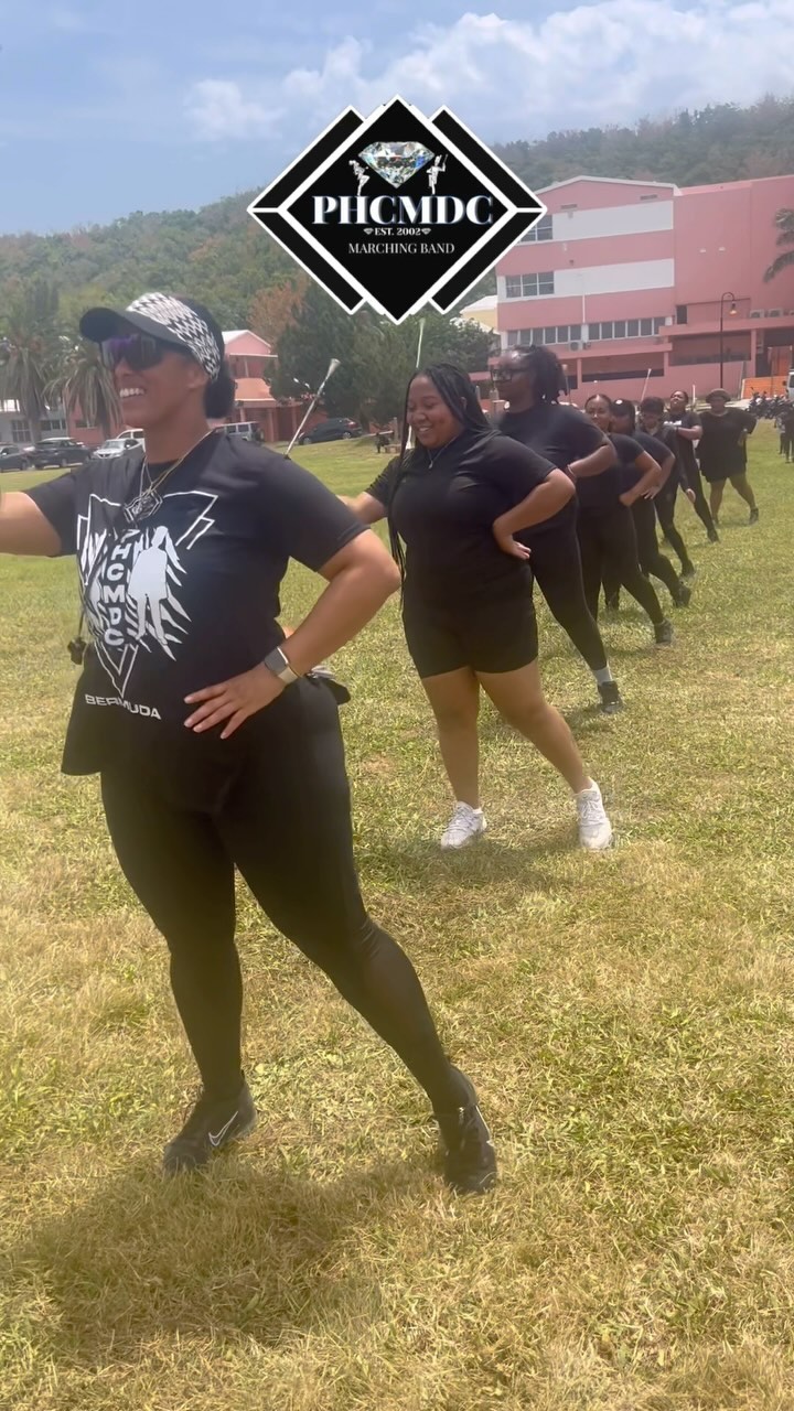 Bermuda Day 2024 Practice!!! PHCMDC is geared up and ready for this year’s Parade! #KeepingTheTraditionAlive #Majorettes #Drummers #PomPoms #Bermuda #Parade #Culture