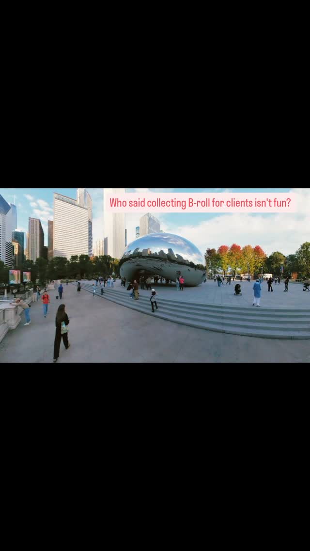 #chicago #thebean #cloudgate #broll