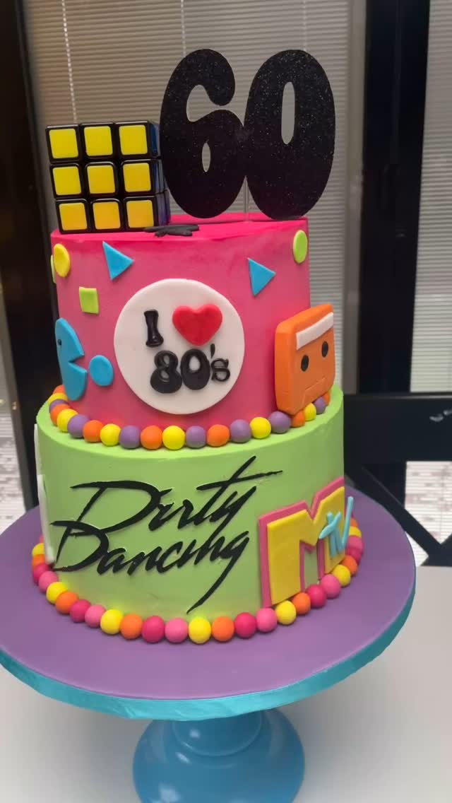 80’s cake. I love it when people order a cake for themselves to celebrate their special day and why not? The lady wanted everything she likes on her cake and absolutely loved it!
Remember is no one does it for you, you do it for you!
#twistedcakesbytia #welwyngardencity #cakedecorating #welwyngardencitymums #stalbansmums #stalbansmums #cakedecoratingvideos #stalbans #cakedecoratingtutorials #hertfordshirecakes #cakesofinstagram #80smusic #80scakes #dirtydancing