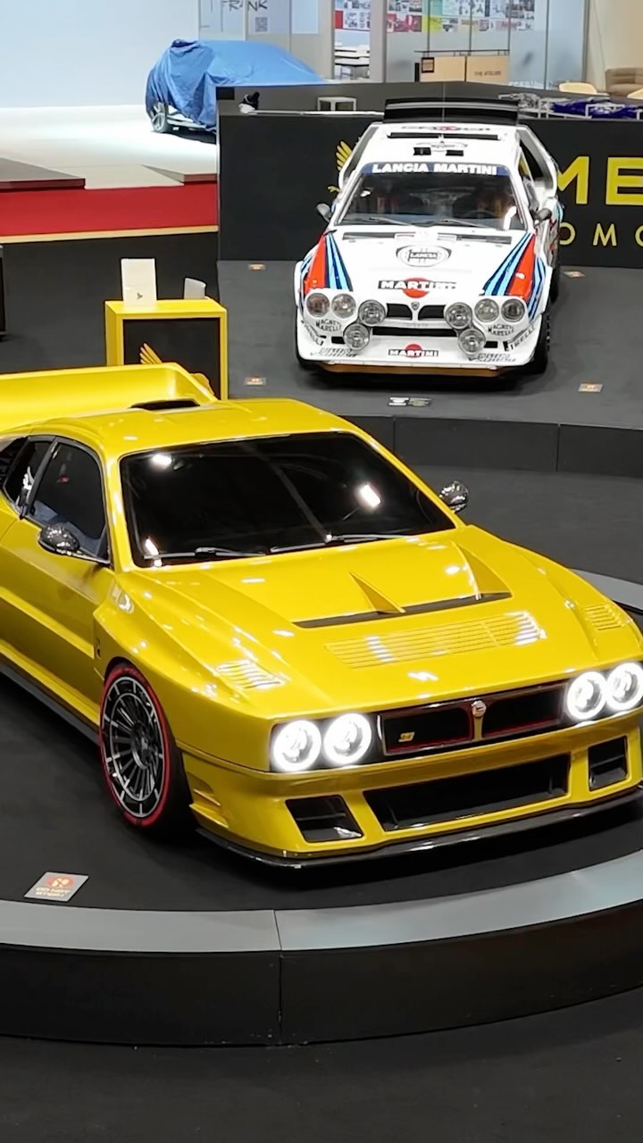 Robot effect on the new Kimera Evo38 at the Geneva International Motor Sports 2024 #gims #kimera #kimeraevo38 #automobile #car #carporn #roboteffect #dji #mavic4pro