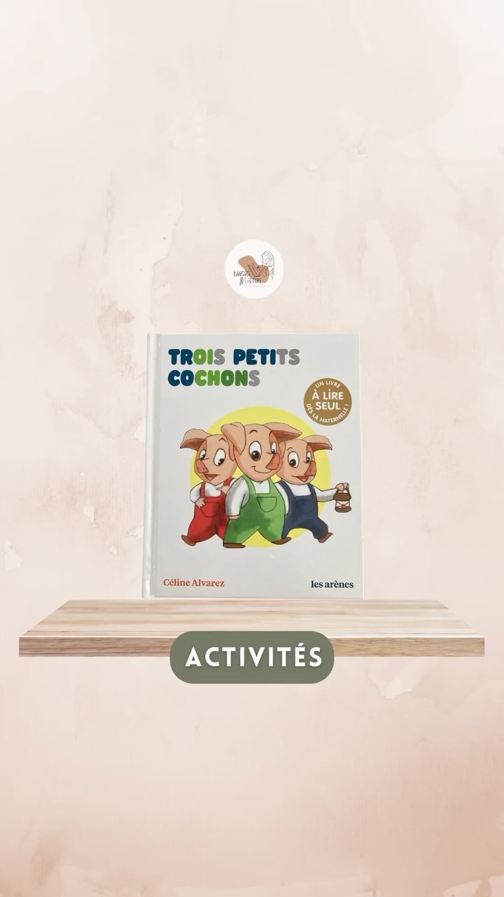 📖 Au début de l’apprentissage de la lecture, lire un livre peut sembler, au premier abord, un très grand défi. Ce qui est normal! Cela demande aux enfants beaucoup d’efforts cognitifs!
Un enfant se sent en difficulté, en manque d’assurance ou découragé? 😞
👉🏼 Je réfléchis, je cherche dans mes ressources comment l’aider ou parfois je crée les supports les plus adaptés. Mon but à ce moment là: créer des activités qui lui (re)donneront envie de lire!
C’est ainsi que j’ai réalisé quelques activités progressives autour du livre « Les trois petits cochons » de @clnalvarez aux éditions @les_arenes pour amener l’enfant à se sentir plus à l’aise, plus confiant lors de la lecture de son livre.
🎯Mon objectif : faire de la lecture un moment de plaisir!
#lireenmaternelle #apprendrealire #lire #apprentissagedelalecture #lecture #plaisirdelire #lireensamusant #lestroispetitscochons #celinealvarez