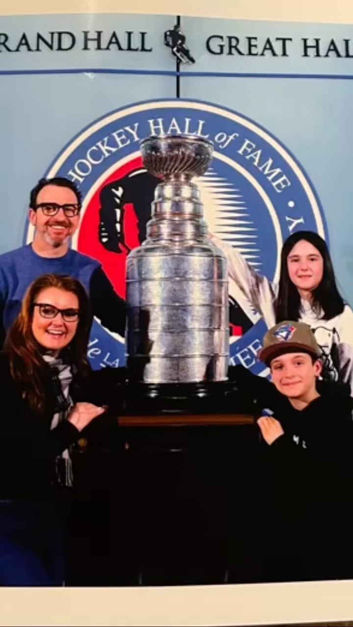 We (@peter_leahy) had the best time yesterday exploring @thehockeyhalloffame with Miles and Paige! 🏒🥅
Meeting Stanley was the highlight 🏆 and learning that 3 people reading off the same teleprompter at the same time is pure confusion for the viewer 🤣.
The best day in the big city with our little buddies!! @kblavery @foucs99 ❤️❤️
.
.
.
.
.
#hockey #hockeyhalloffame #toronto #the6ix #hockeylife #hockeygame #hhof #happiness #buddies #niece #nephew #family #love #downtown #torontolife #torontoevents