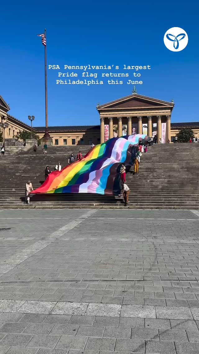 🌈🏳️🌈 The world’s largest LGBTQ+ Pride flag has returned to Philadelphia this year! Measuring over 700 feet long, this iconic symbol was first unfurled in 2003 to honor the legacy of Gilbert Baker, the creator of the original rainbow flag.
Now, more than ever, it waves as a powerful statement of visibility, resilience, and community. Philly continues to stand at the forefront of LGBTQ+ history, reminding us all that Pride is protest, celebration, and unity.
Let’s keep raising our voices and our flags! ✊🏽🏳️⚧️❤️🧡💛💚💙💜
#PrideFlag #LGBTQHistory #PhillyPride #VisibilityMatters #QueerJoy #GilbertBaker #Pride2025