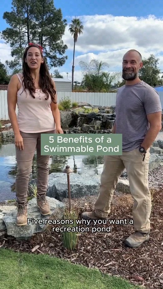 5 Benefits of swimming ponds...
Credit to the original video creator