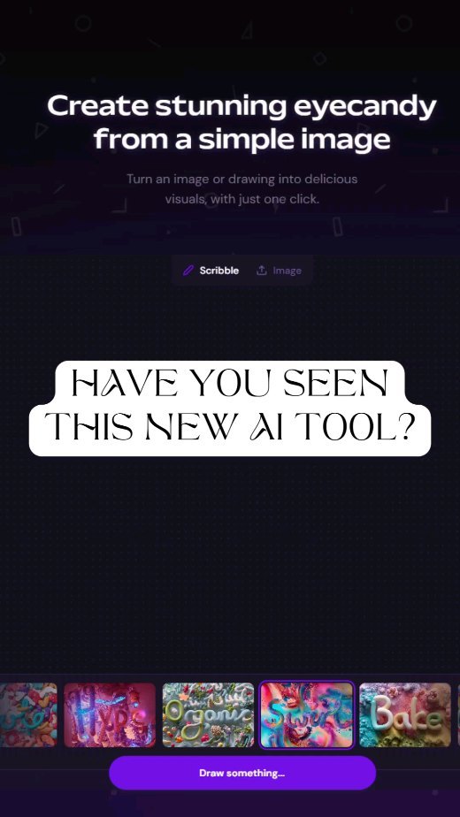 Say hello to Eyecandy AI, the new AI tool that turns your ordinary images or drawings into delicious stunning visuals with just one click! 🍬😍👀
This is not sponsored by @eye_candy.ai I just thought it's a fun little tool to share. ✨
#eyecandyai #eyecandy #aitools #aitechnology #artificialintelligence #designtools #stunningvisuals #oneclick