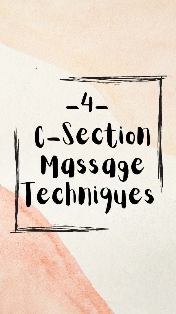 Here are my top 4 massage techniques for C section scars! Use unscented oil/cream to avoid skin irritation, and massage with the pads of your fingers/thumb to apply light pressure.
1. Circular massage - above, below and over the scar (both directions)
2. Zig zags up and down away from the scar – pulling the tissue away from the scar
3. Pin & pull – hold an area of scar tissue down with your finger, use your other hand to pull away (both directions) directly over the scar
4. Skin rolling – pinch some tissue around the scar and roll in all directions up, down and over the scar
Wait until the wound is fully healed (around 6 weeks) before using techniques directly over your scar, but you can start desensitisation techniques around the area as soon as you feel comfortable (see my previous post on C-section scar desensitisation techniques). Massage helps to promote tissue mobility and reduce adhesions in old and new scars, and can assist in reducing the ‘C section shelf’ which is usually caused in part by increased soft tissue tightness around the scar. It doesn’t matter if you had a C-sections many years ago – massage can still be just as valuable!
Checking your C section scar, and going through these techniques & more ways to optimise recovery are a routine part of a Mummy MOT, or online C section advice consultations. Please see my website for more details & to book online (link in highlights).