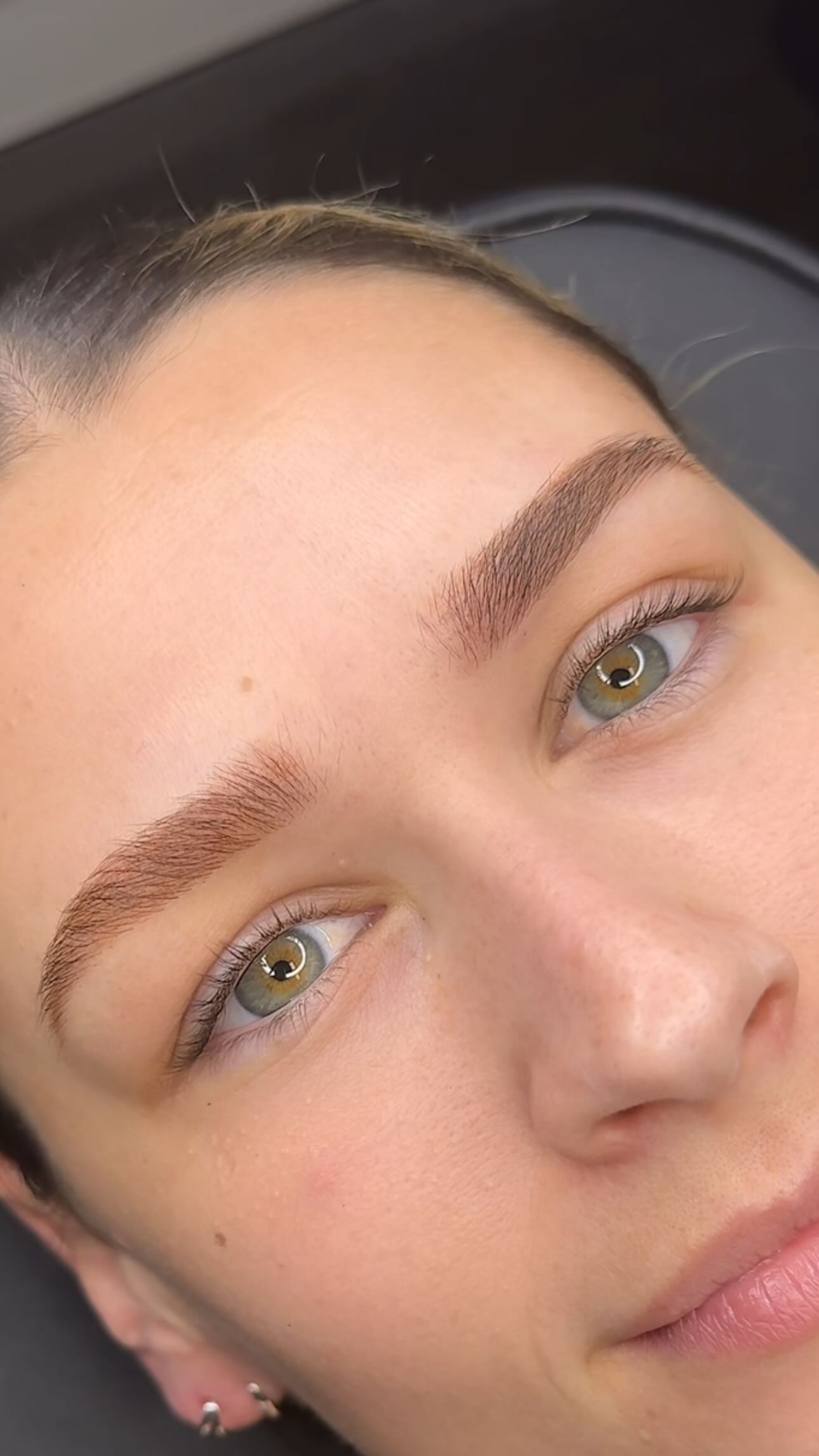 Did you say tattoo? Yes, this is my client at her 6-8 week touch up after her initial ombré brow tattoo. We are OBSESSED
Jump online to book our current special as it won’t last long 🖤