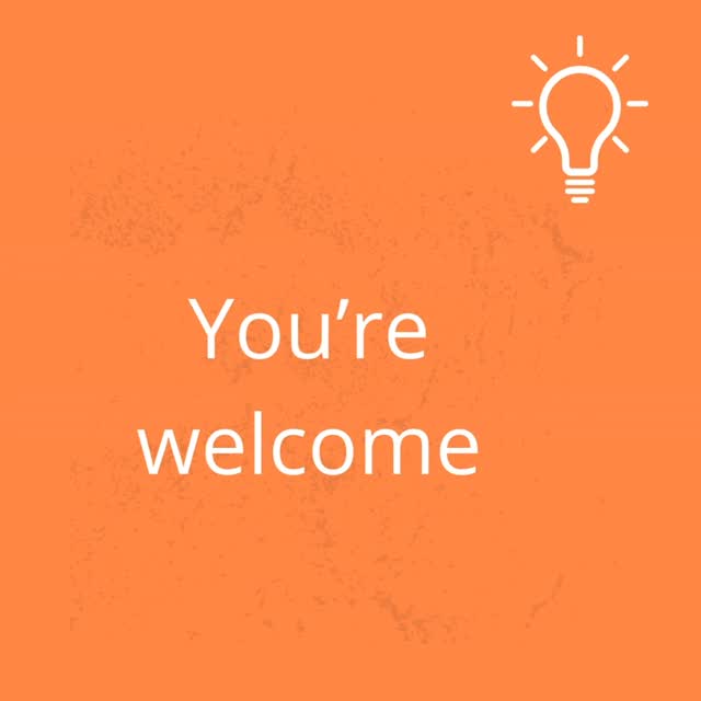 Level up your English with another helpful vocab tip! 🚀
Instead of saying,'you're welcome', why not try something new?
Having a wider range of responses makes you sound more natural and fluent. 💬
Little changes can make a big difference. Ready to change things up? 💪
Keep following us to upgrade your English with our simple to use tips. 🎯
# fordlearning #learnenglish #learnenglish #englishtips #vocabulary #improveyourenglish