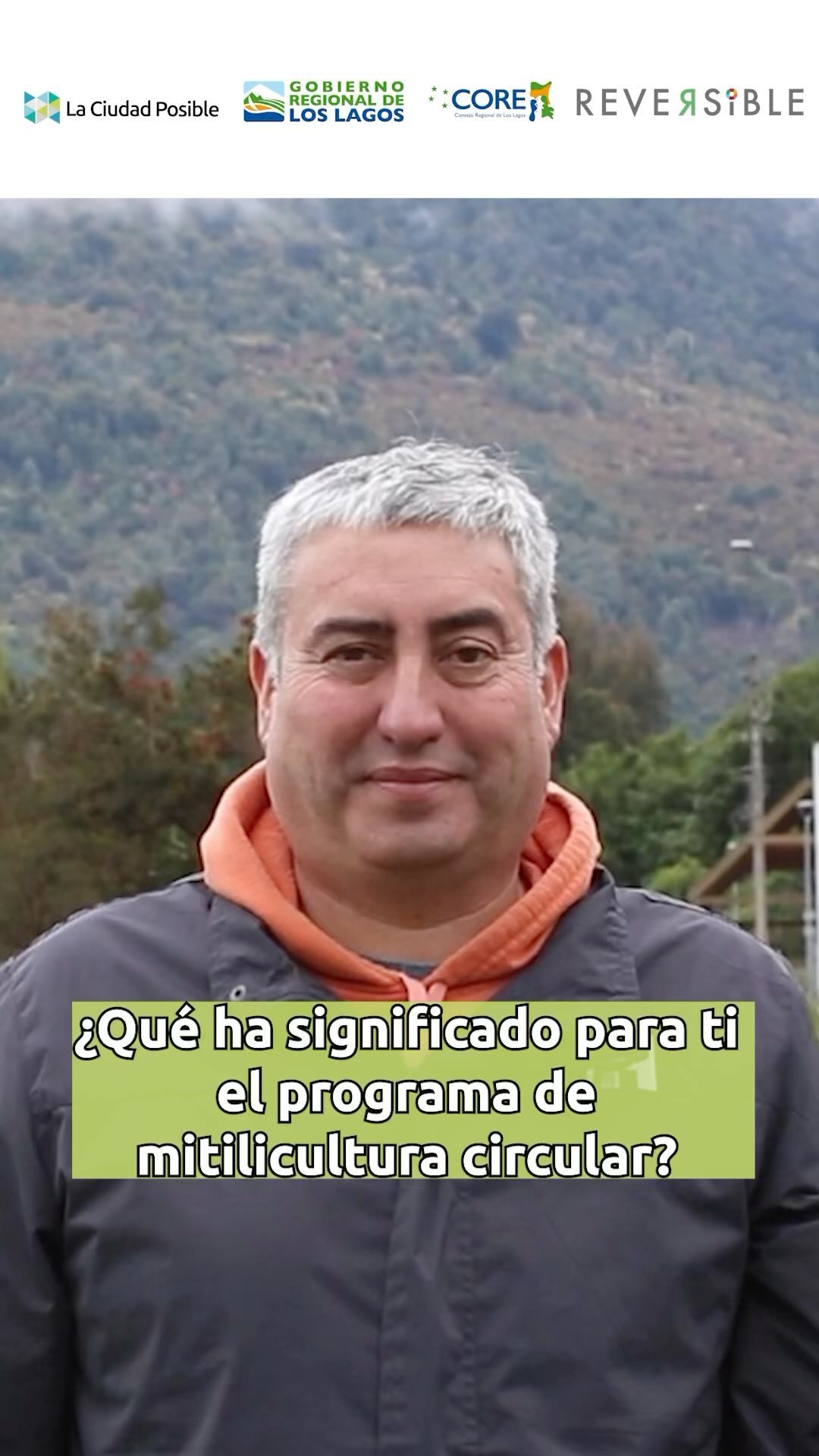 ¡Las sensaciones que surgen del programa Mitilicutura Circular! 🗣
👉 En nuestra visita a la comuna de Cochamó conversamos con quienes han sido parte del programa Mitilicultura Circular impulsado por La Ciudad Posible, @reversible_cl, @goreloslagos, @amichileag, @corfoloslagos. En concreto les pedimos que tradujeran en una palabra que ha significado para ellos ser parte del programa Mitilicultura Circular.
👉 Esten atent@s a nuestras redes sociales, seguiremos contándoles sobre los avances de este proyecto y visibilizando la voz de los protagonistas, los mismos mitilicultores. 🗣️