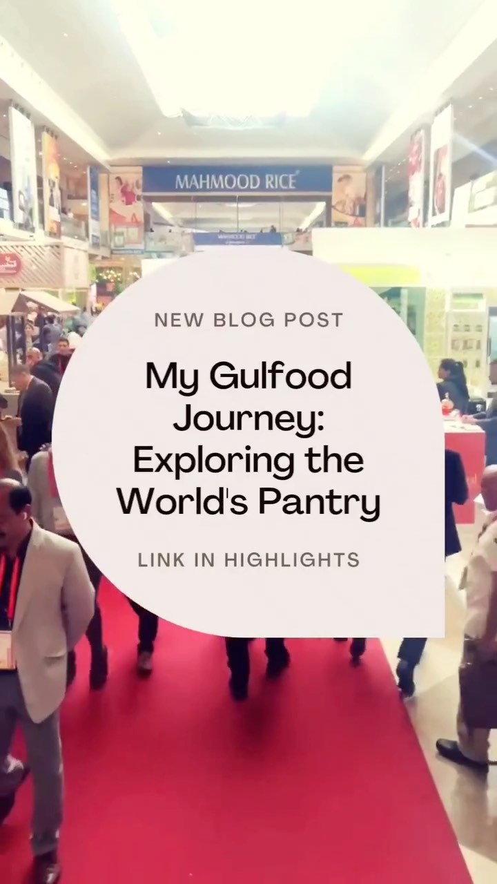Gulfood is one of the world's largest food and beverage exhibition held in Dubai. The annual event brings food and beverage professionals and enthusiasts under one roof showcasing the latest trends, products and innovations in the food industry.
This year, I decided to attend the event and witness the global culinary scene first-hand.
Read about my Gulfood experience in my latest blog. Link in highlights.
#gulfood #gulfood2023 #food #beverage #exhibitions #foodexhibition #blogger #newblog #foodphotography #foodreels #foodindustry #foodandbeverage #gulfooddubai #dubai