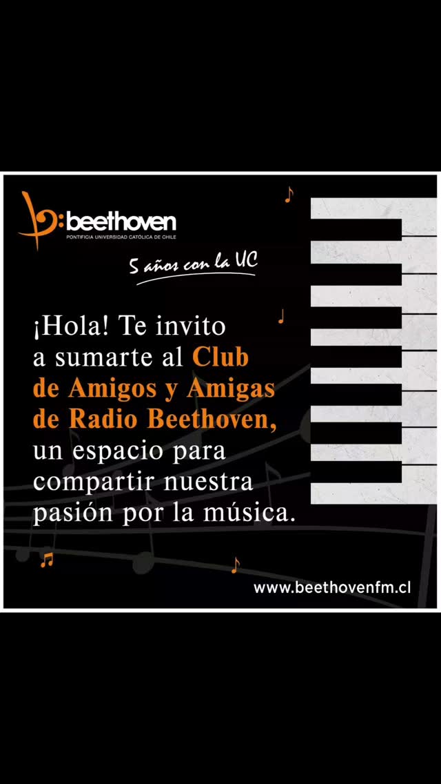 #radiobeethoven #musicaclasica #pontificiauniversidadcatolicadechile