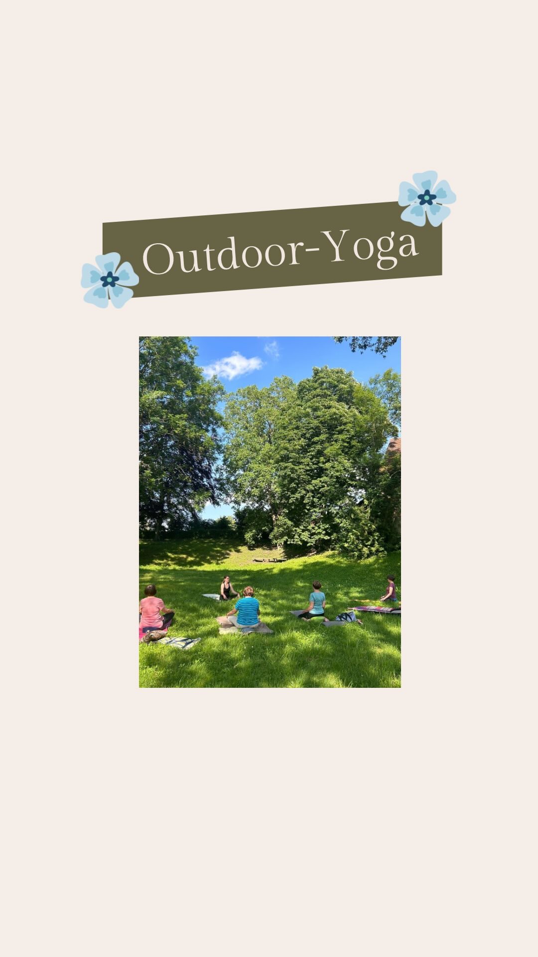 Mit Yoga ins Wochenende - lass uns den Feierabend gemeinsam genießen! ☀️🧘🏼♀️
Ab jetzt jeden Freitag im Stadtpark in Rain.
Für alle Level geeignet.
Bitte mitbringen:
Yogamatte, evtl. Yogakissen und Decke.
Energieausgleich 16,-€
Wir sehen uns auf der Matte 🌺
Bis dann,
Eure Katharina
#yoga #outdooryoga #yoganature #summeryoga #yogasommer #naturyoga #yogaliebe #yogakurs #yogatime #yogalover #yogalife #yogainspiration #outdoor #summervibes #rainamlech #donauwörth #donauries #neuburg #schwaben