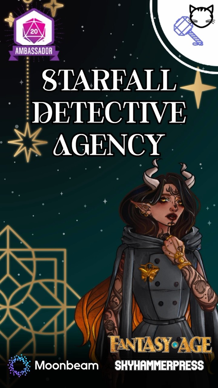 Our new campaign kicks off in just three weeks! Jen will be playing Nova—an elven refugee from the Mordrellan Courtlost.
Art by @honeybell.art
@greenroninpub #FantasyAGE #ActualPlay #TTRPG
