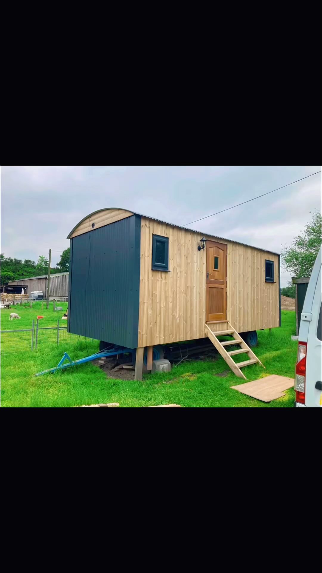 Look what we’ve been up to when we’re not creating people’s dream kitchens !!! Nearing completion now one of our luxury shepherd huts, keep an eye out for updates and finished pictures before this one goes for sale and drop us a message if your interested in either this one or a made to spec one for yourself