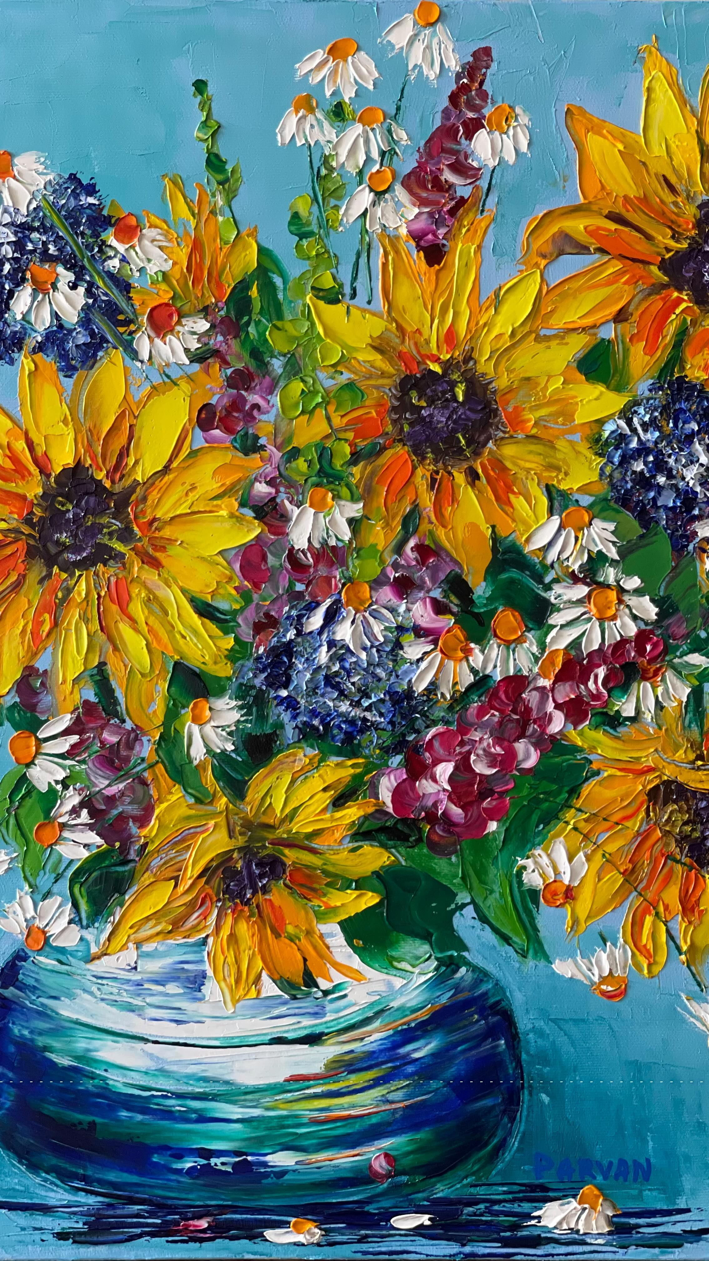 🌻 Back to painting sunflowers! 🌻 Last week work. I used oil and a palette knife to create these vibrant blooms. It felt amazing to be back. I hope these blooms bring as much happiness to you as they did to me.
My paintings are for sale—message me if you’re interested! 🎨
✨ #FlowerArt #OilPainting #PaletteKnifePainting #Sunflowers #MontrealArtist #CanadianArtist #QuebecArt #CreativeJourney #ArtisticExpression #FloralInspiration #NewBeginnings #SupportTheArts