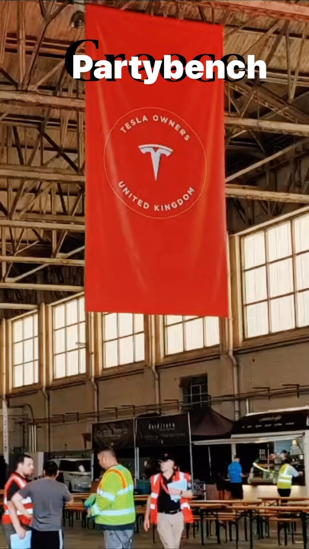 Partybench delivering to The Tesla UK Owners Club Meet in Bicester .
Contact us if you’re looking for an affordable seating solution delivered to your event anywhere in the UK.
@teslaownersuk