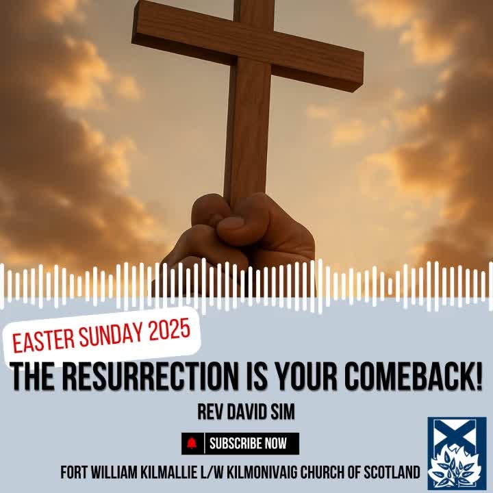 Jesus' resurrection is not just HISTORY; it's a PROMISE of what God wants to do in your life RIGHT NOW.
Maybe you've been facing situations that seem impossible. Dreams that have died. Relationships that have broken down. Health challenges that look permanent. Financial setbacks that feel overwhelming. Well, this morning, know that God specialises in resurrection power. The same power that raised Jesus from the dead is available to you today.
Because it changed everything THEN, and it can change YOUR life now.