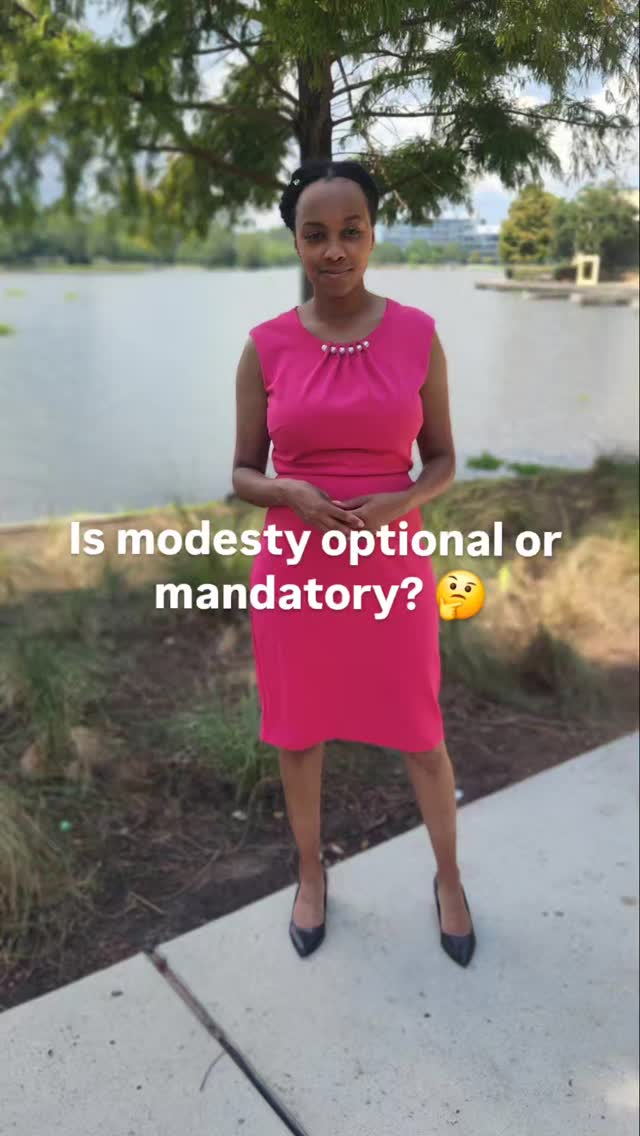 Modesty is a mandatory practice for Christian women.
Here's why: 👇🏾
1 Timothy 2:9 states, "And I want women to be modest in their appearance. They should wear decent and appropriate clothing and not draw attention to themselves...."
And 2 Timothy 3:16 states, "All Scripture is inspired by God and is useful to teach us what is true and to make us realize what is wrong in our lives. It corrects us when we are wrong and teaches us to do what is right."
Modesty is the right way to be dressed as a Christian woman. ✝️
That might look different for some: dresses, skirts, pants, etc. We will share that in the next post! ❤️ follow for more!