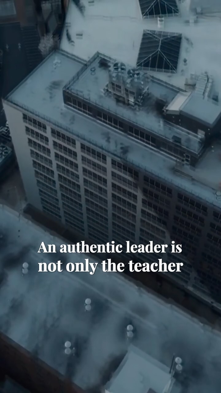 An authentic leader is not only the teacher, but is teachable. Pay attention. #rich #success #motivation #business #leadership #motivationalquotes #entrepreneur #mindset